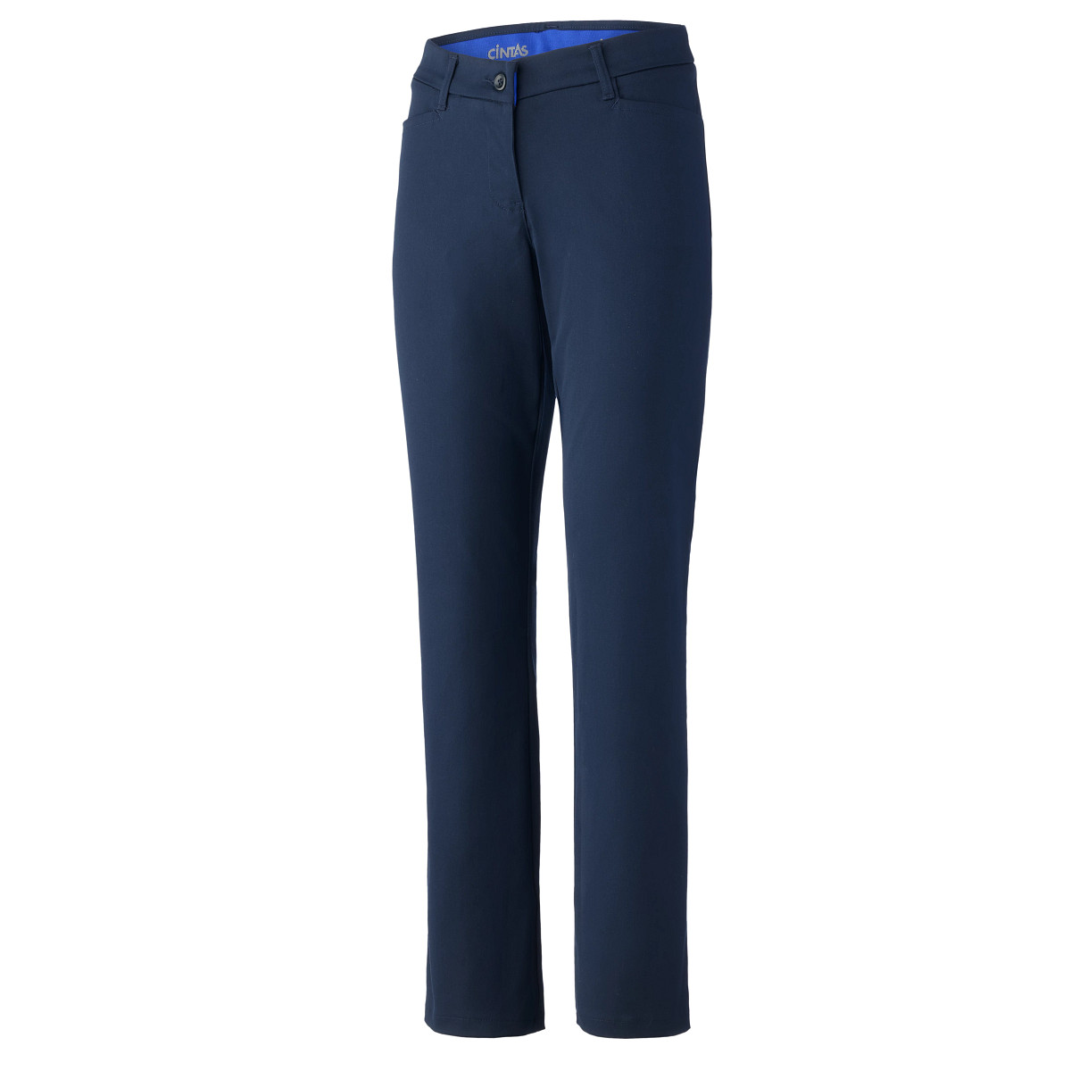 PANT/STRTCH/TWILL/FEMALE/NAVY