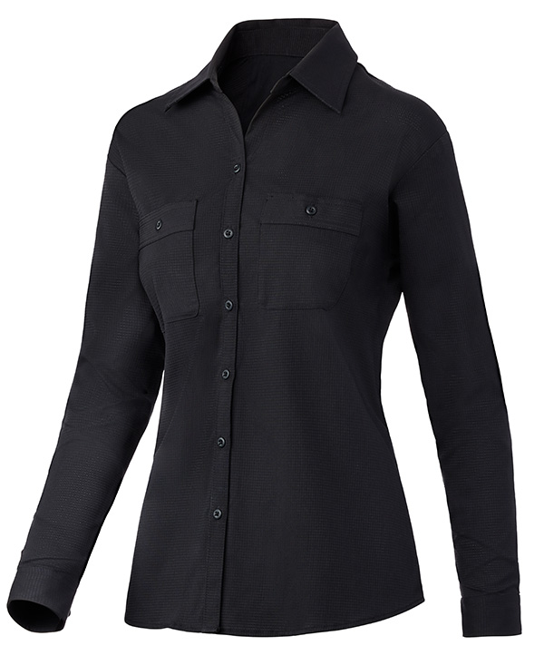 Cintas ComfortFlex Pro Women's Work Shirt (Black)