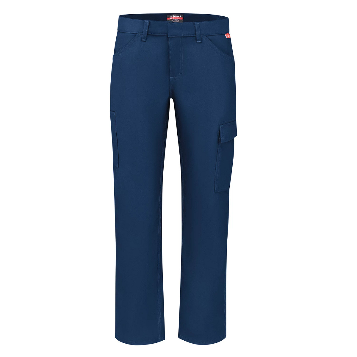 FR/PANT/F/LTWT/STRT FIT/NAVY