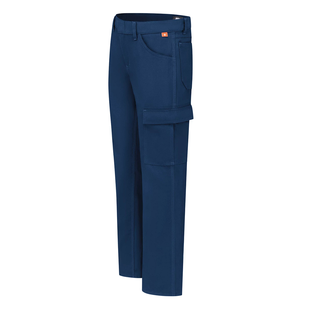 FR/PANT/F/LTWT/STRT FIT/NAVY