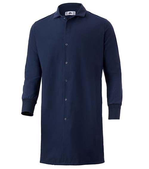 Cintas Pocketless Knit Cuff Smock Navy