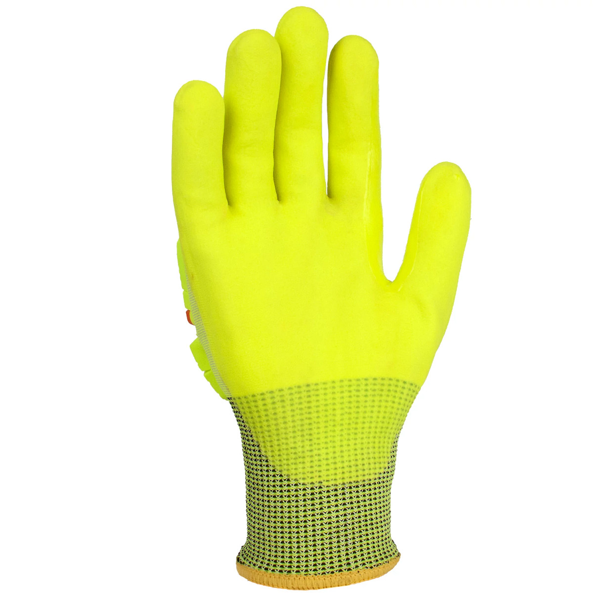 GLV/NITRLE/KNITTED/BRT YELLOW