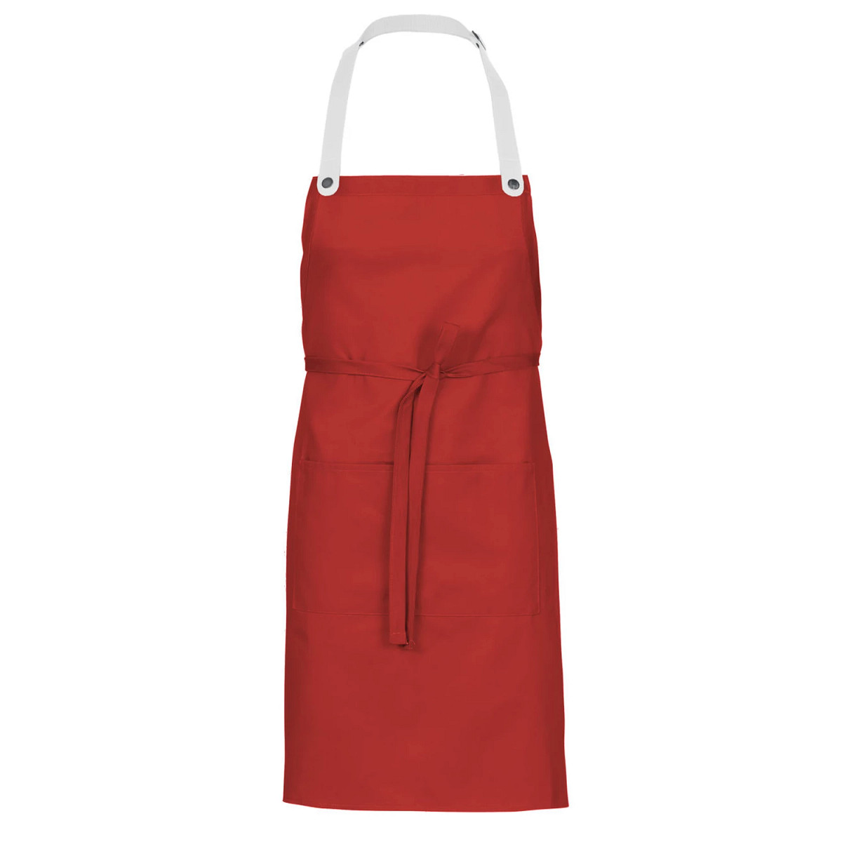 APRON/FRISCO/BUTCHER/SNAP/RED