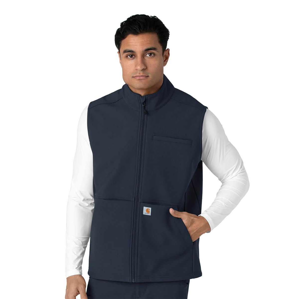 VEST/RUGGED/FLEX/FLEECE/NAVY