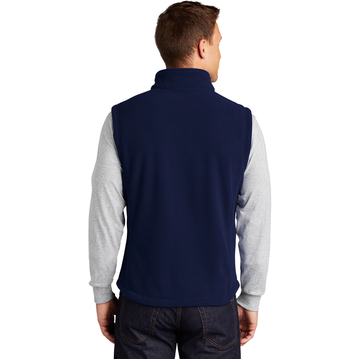VEST/VALUE FLEECE/NAVY