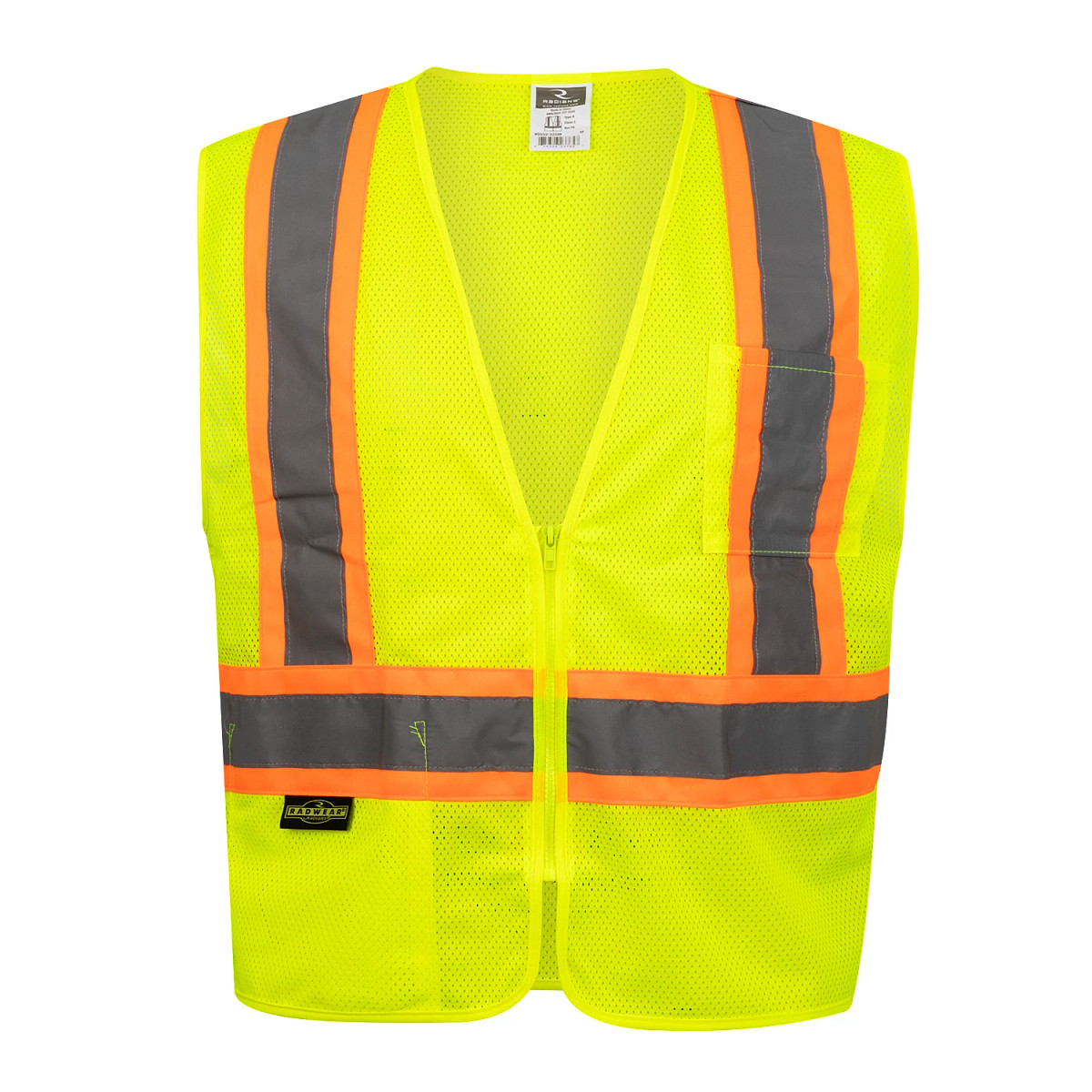 VEST/2TONE/ANSI2/YELLOW