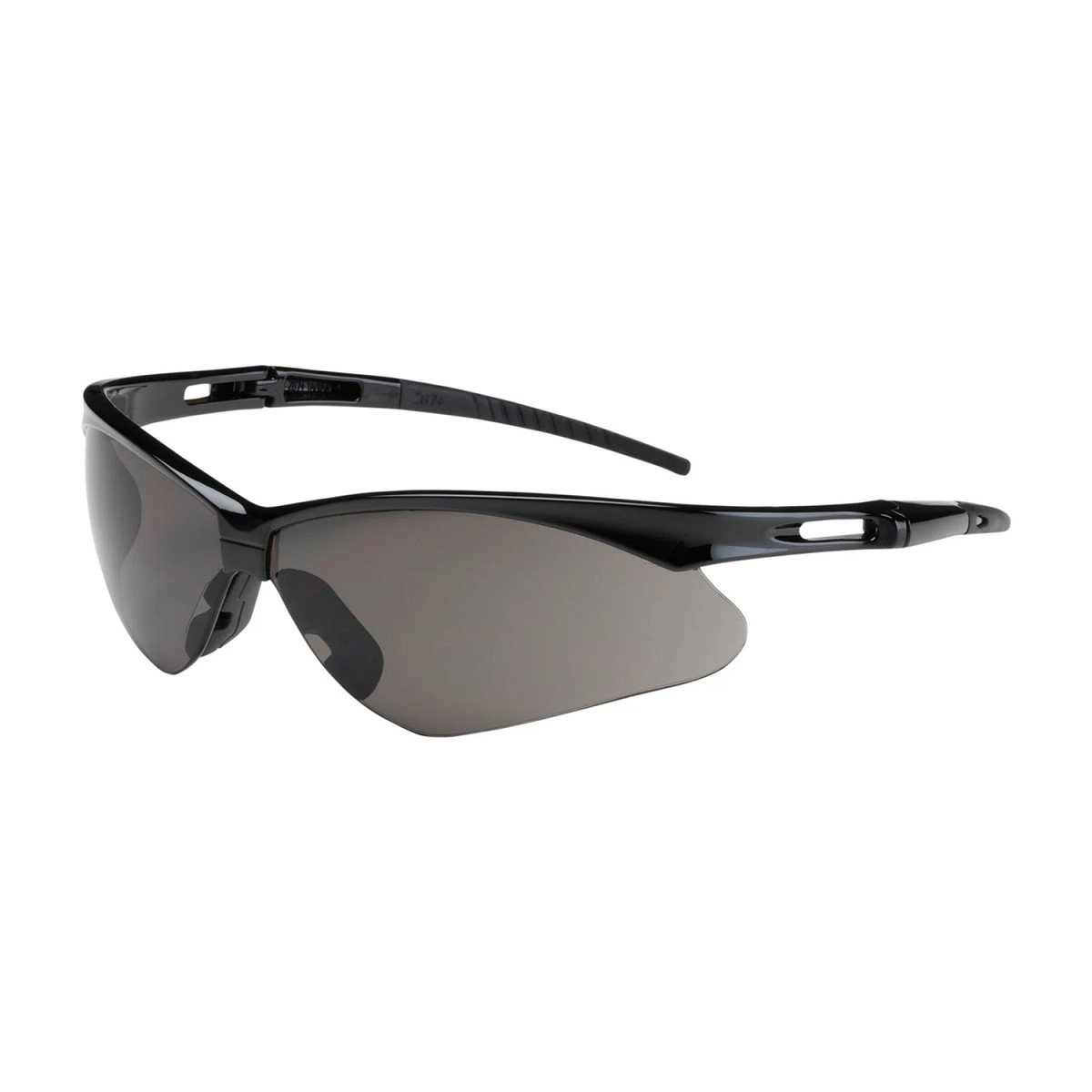 SFTY GLSSES/SEMI RMLSS/GRY/BLK