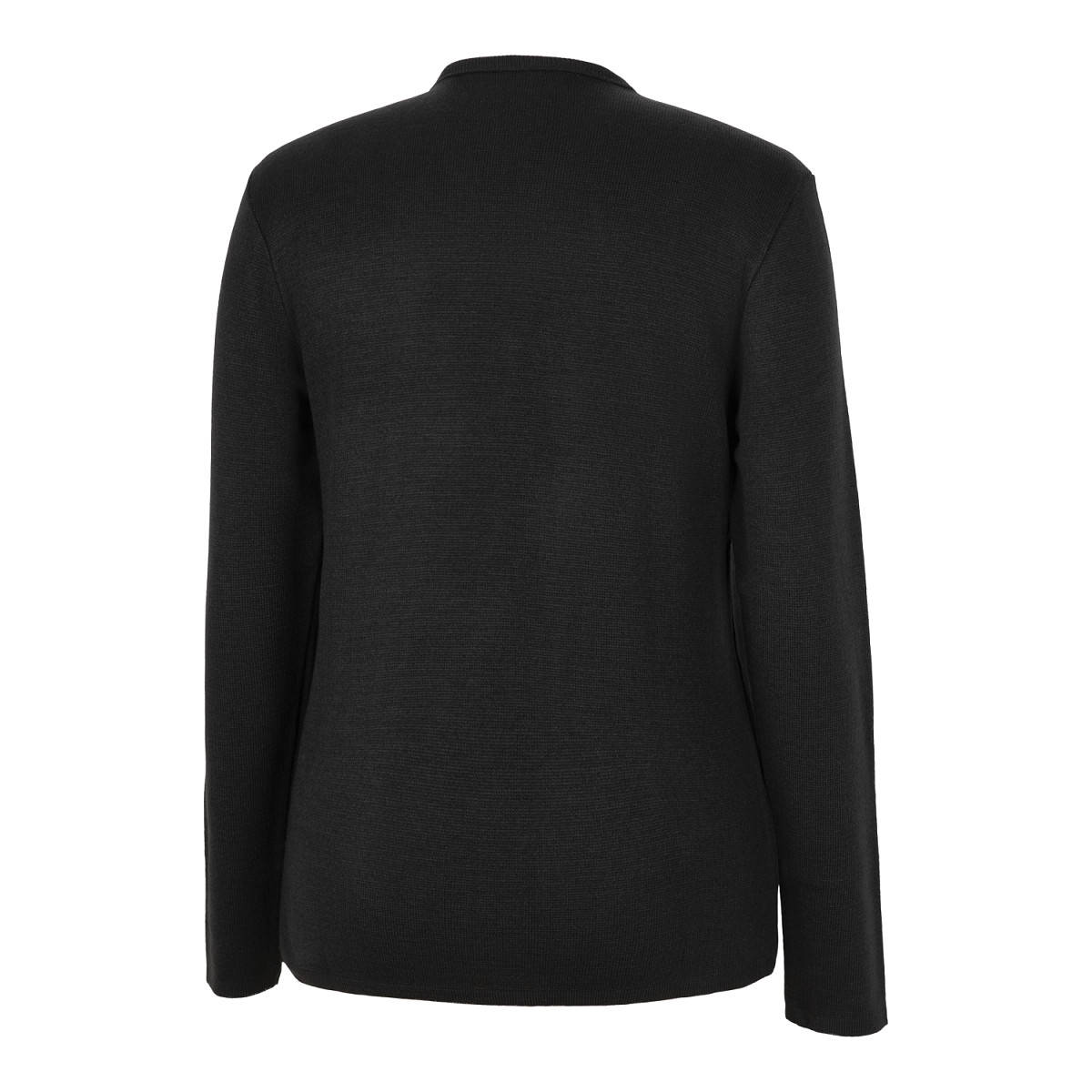 SWEATER V-NECK/BLACK/LS