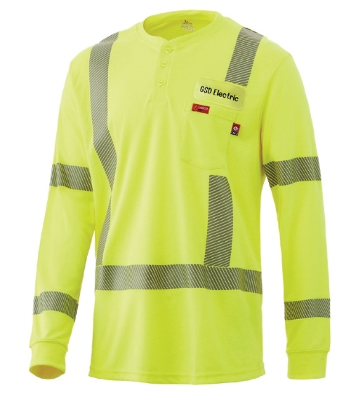 AR/FR Hi-Vis Men’s Henley