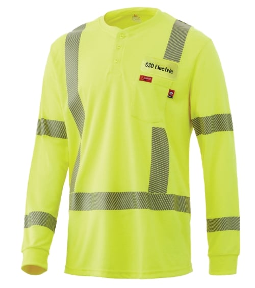 AR/FR Hi-Vis Men’s Henley