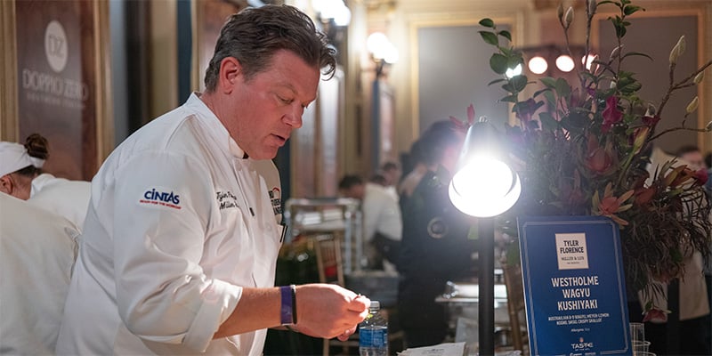 chef in Cintas gear