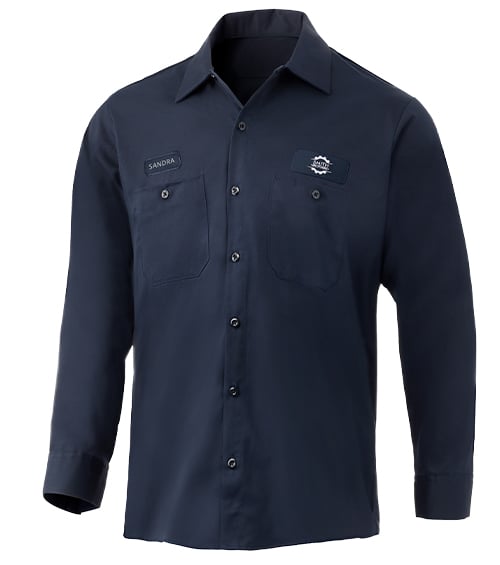 Cotton Woven Work Shirt