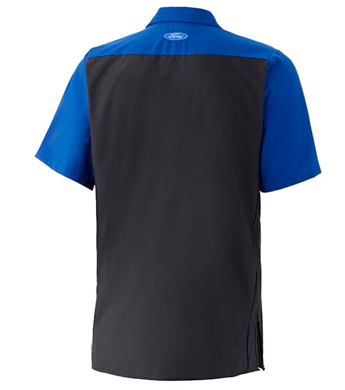 Ford Dealership Shirt, a view of the back of the shirt
