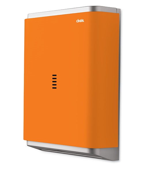 signature series orange paper towel dispenser
