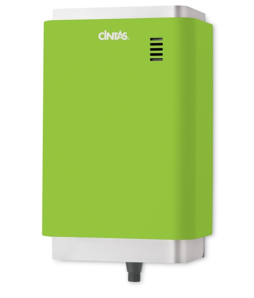 signature series toilet sanitizer dispenser green