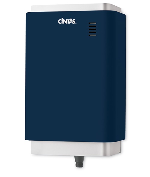 signature series toilet sanitizer dispenser blue
