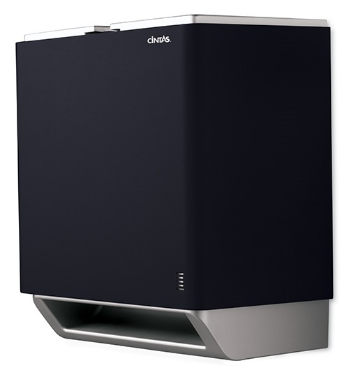 signature series automatic paper towel dispenser black