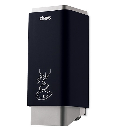 signature series toilet seat cleaner dispenser black