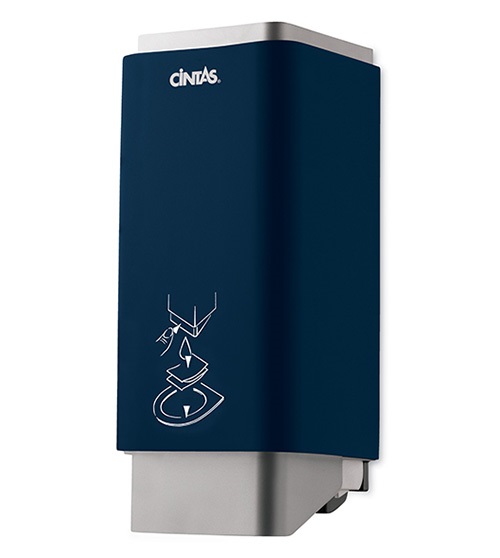 signature series toilet seat cleaner dispenser blue