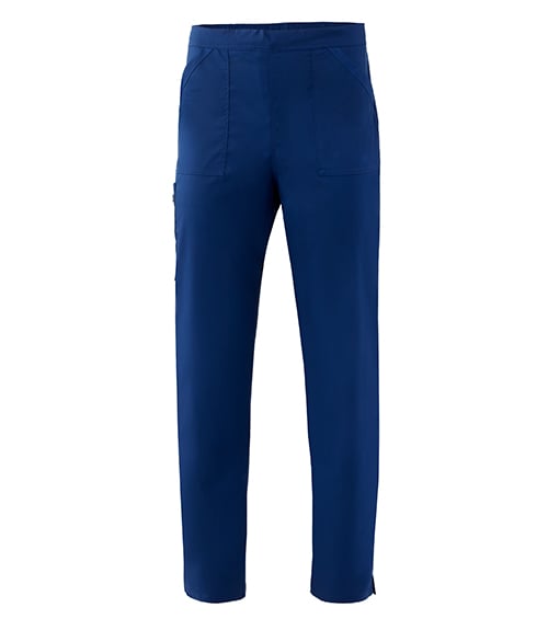 landau careflex unisex scrub pants in navy