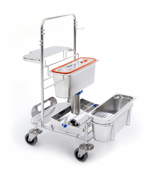 Stainless Steel Cart with Precision Dosing Autoclavable | Cintas
