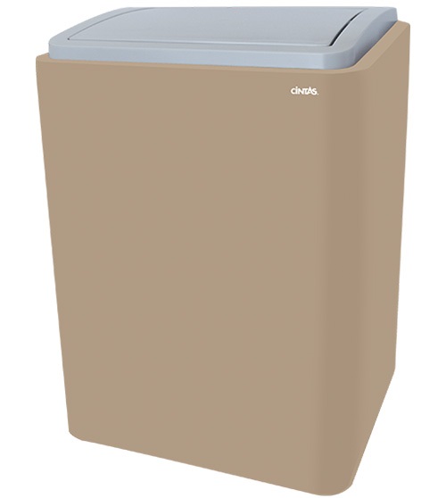 Signature Series Trash Can Tan