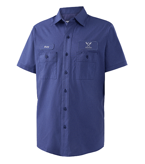 Blue Short Sleeve ComfortFlex Pro